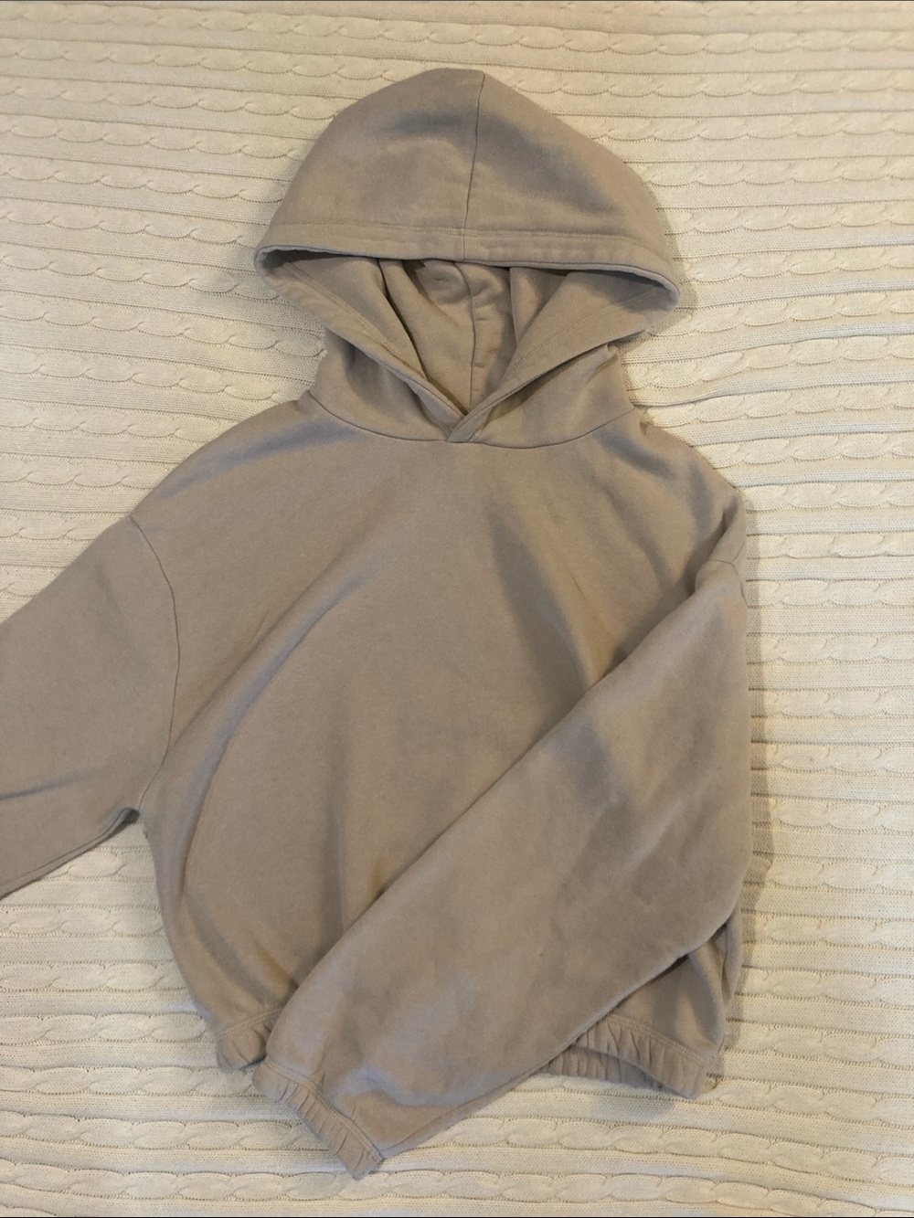 Zara hoodie elastic waistband